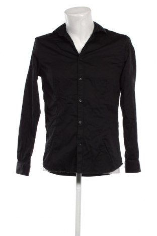 Ανδρικό πουκάμισο Jack & Jones PREMIUM, Μέγεθος M, Χρώμα Μαύρο, Τιμή 20,64 €