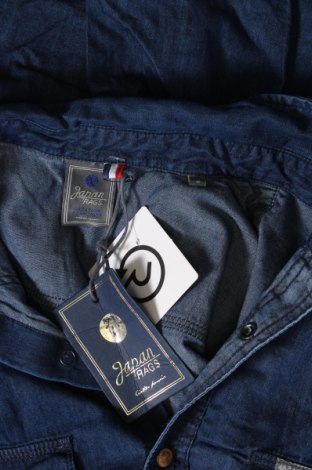 Pánska košeľa  Japan Rags by Le Temps des Cerises, Veľkosť S, Farba Modrá, Cena  15,88 €