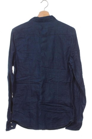 Herrenhemd Japan Rags by Le Temps des Cerises, Größe S, Farbe Blau, Preis € 5,95