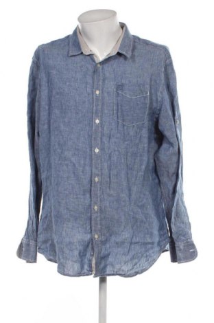 Ανδρικό πουκάμισο Jean Carriere, Μέγεθος XXL, Χρώμα Μπλέ, Τιμή 17,94 €