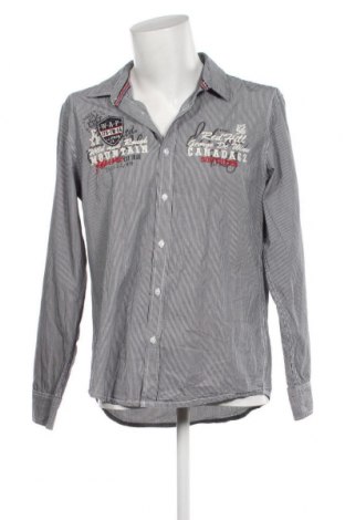 Ανδρικό πουκάμισο Jean Pascale, Μέγεθος L, Χρώμα Γκρί, Τιμή 9,69 €