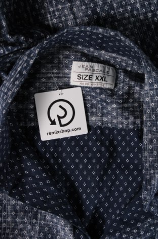 Мъжка риза Jean Pascale, Размер XXL, Цвят Син, Цена 17,40 лв.