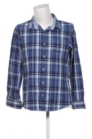 Ανδρικό πουκάμισο Jean Pascale, Μέγεθος L, Χρώμα Μπλέ, Τιμή 4,66 €