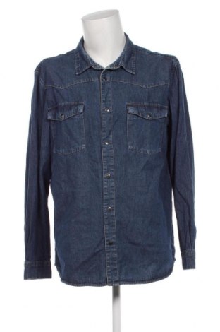 Ανδρικό πουκάμισο John Baner, Μέγεθος L, Χρώμα Μπλέ, Τιμή 10,76 €