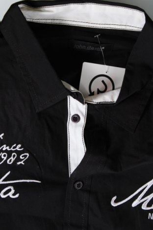 Herrenhemd John Devin, Größe XL, Farbe Schwarz, Preis € 10,90