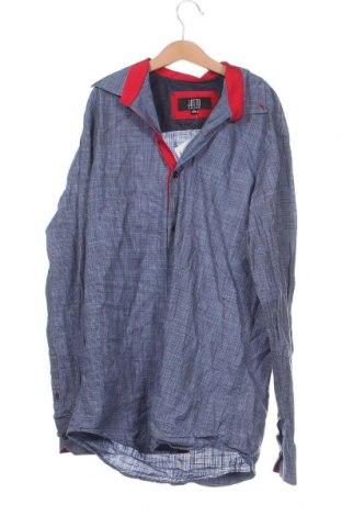 Ανδρικό πουκάμισο Jotto, Μέγεθος M, Χρώμα Μπλέ, Τιμή 2,59 €