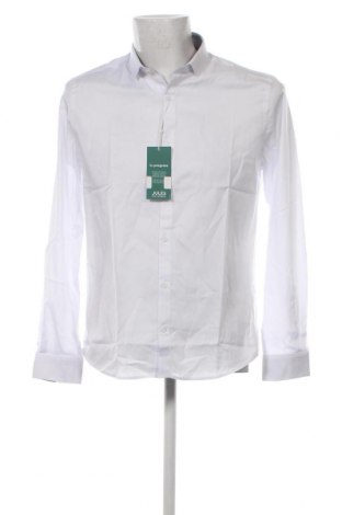 Ανδρικό πουκάμισο Jules, Μέγεθος M, Χρώμα Λευκό, Τιμή 14,23 €