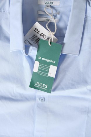 Herrenhemd Jules, Größe M, Farbe Blau, Preis 23,71 €
