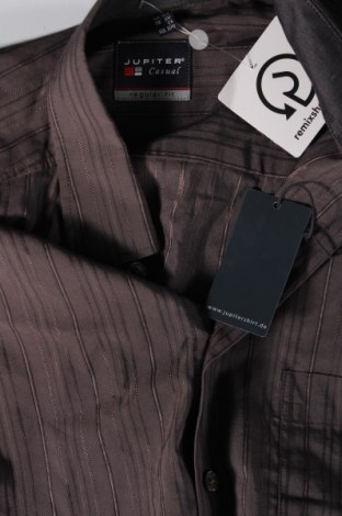 Мъжка риза Jupiter, Размер M, Цвят Кафяв, Цена 34,00 лв.