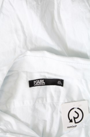 Cămașă de bărbați Karl Lagerfeld, Mărime L, Culoare Alb, Preț 370,13 Lei