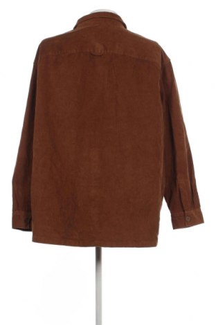 Мъжка риза Kiabi, Размер 5XL, Цвят Кафяв, Цена 46,00 лв.