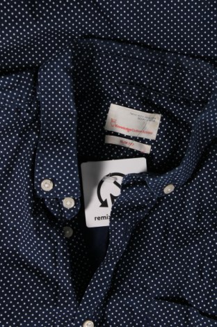 Herrenhemd Knowledge Cotton Apparel, Größe L, Farbe Blau, Preis 37,12 €