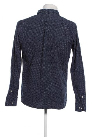 Ανδρικό πουκάμισο Knowledge Cotton Apparel, Μέγεθος L, Χρώμα Μπλέ, Τιμή 23,81 €
