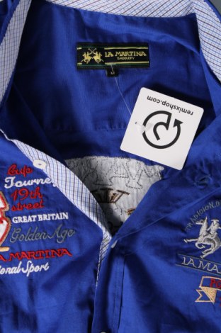 Pánská košile  La Martina, Velikost M, Barva Modrá, Cena  813,00 Kč