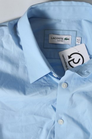 Мъжка риза Lacoste, Размер L, Цвят Син, Цена 161,00 лв.