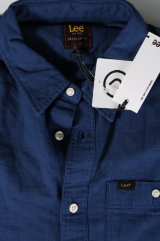 Ανδρικό πουκάμισο Lee, Μέγεθος S, Χρώμα Μπλέ, Τιμή 34,52 €
