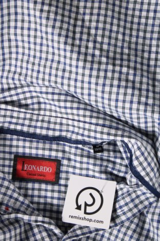 Мъжка риза Leonardo, Размер M, Цвят Многоцветен, Цена 10,15 лв.