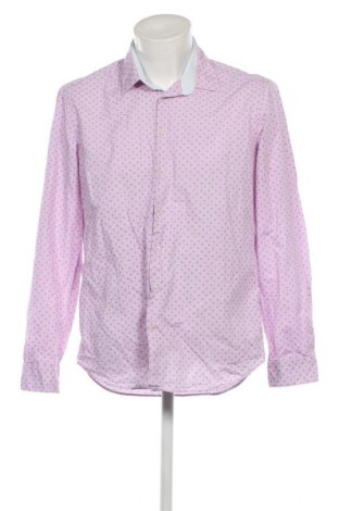 Ανδρικό πουκάμισο Lerros, Μέγεθος L, Χρώμα Βιολετί, Τιμή 24,43 €