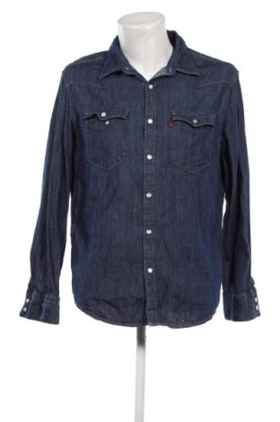 Ανδρικό πουκάμισο Levi's, Μέγεθος L, Χρώμα Μπλέ, Τιμή 34,02 €