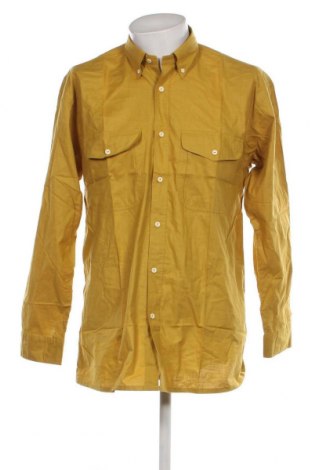 Ανδρικό πουκάμισο Lilou Secret, Μέγεθος M, Χρώμα Κίτρινο, Τιμή 7,18 €