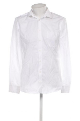 Ανδρικό πουκάμισο Line One, Μέγεθος M, Χρώμα Λευκό, Τιμή 17,94 €