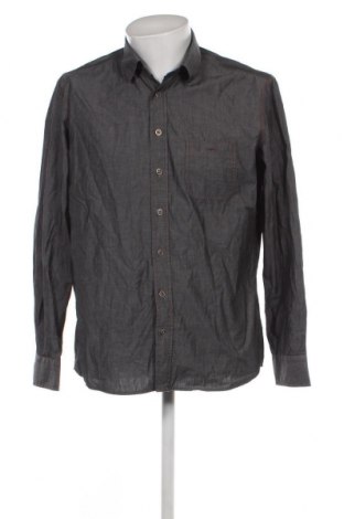 Ανδρικό πουκάμισο Livergy, Μέγεθος L, Χρώμα Γκρί, Τιμή 10,23 €