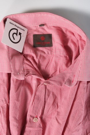 Мъжка риза Louis Feraud, Размер XL, Цвят Червен, Цена 70,50 лв.