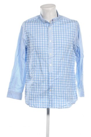 Ανδρικό πουκάμισο Luis Trenker, Μέγεθος XL, Χρώμα Μπλέ, Τιμή 71,75 €