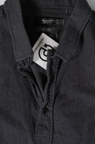 Ανδρικό πουκάμισο Madison, Μέγεθος L, Χρώμα Γκρί, Τιμή 8,62 €