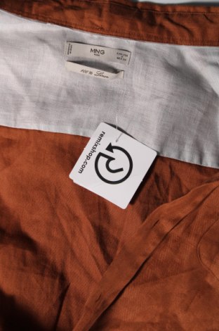 Herrenhemd Mango, Größe S, Farbe Braun, Preis € 17,44