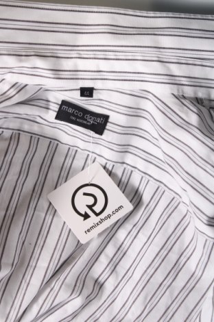 Ανδρικό πουκάμισο Marco Donati, Μέγεθος XL, Χρώμα Λευκό, Τιμή 17,03 €