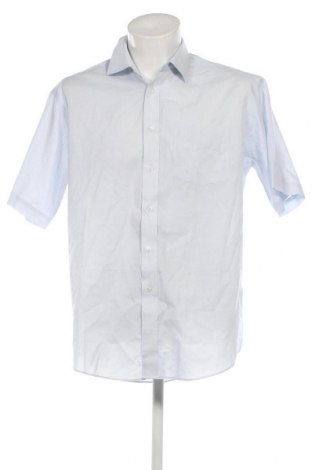 Мъжка риза Marks & Spencer, Размер L, Цвят Син, Цена 15,40 лв.