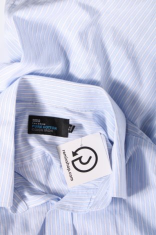 Herrenhemd Marks & Spencer, Größe M, Farbe Blau, Preis 13,82 €