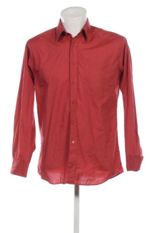 Ανδρικό πουκάμισο Marks & Spencer, Μέγεθος M, Χρώμα Κόκκινο, Τιμή 7,46 €