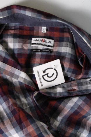 Мъжка риза Marvelis, Размер L, Цвят Многоцветен, Цена 18,41 лв.