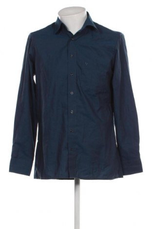 Ανδρικό πουκάμισο Marvelis, Μέγεθος M, Χρώμα Μπλέ, Τιμή 11,57 €