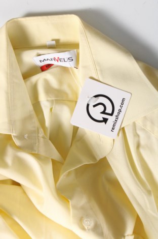 Мъжка риза Marvelis, Размер M, Цвят Жълт, Цена 13,60 лв.