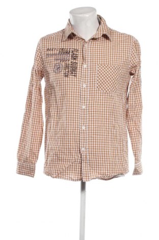 Мъжка риза Mauro Ferrini, Размер M, Цвят Кафяв, Цена 4,35 лв.