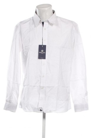 Ανδρικό πουκάμισο Melka, Μέγεθος XL, Χρώμα Λευκό, Τιμή 72,10 €