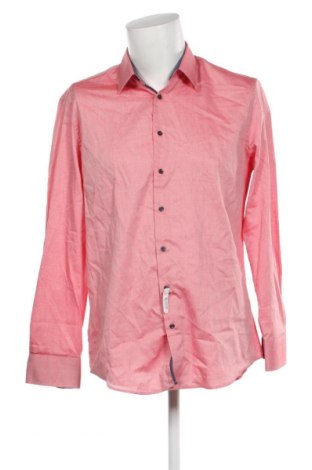 Herrenhemd Montego, Größe L, Farbe Rot, Preis € 10,90
