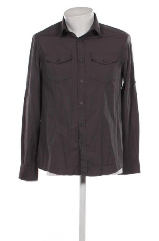 Ανδρικό πουκάμισο Much More, Μέγεθος S, Χρώμα Γκρί, Τιμή 2,69 €