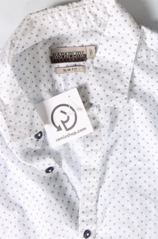 Ανδρικό πουκάμισο Napapijri, Μέγεθος XL, Χρώμα Λευκό, Τιμή 46,39 €