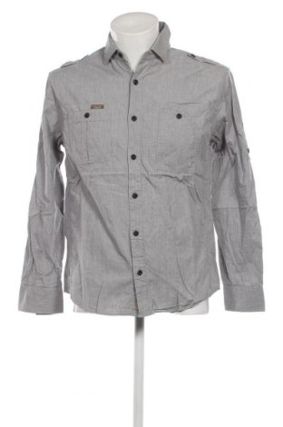 Ανδρικό πουκάμισο Next, Μέγεθος M, Χρώμα Γκρί, Τιμή 12,62 €