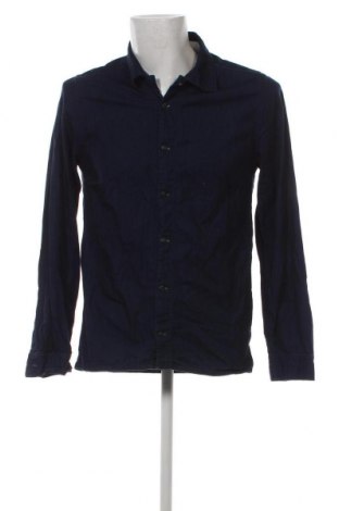 Мъжка риза Nudie Jeans Co, Размер L, Цвят Син, Цена 53,35 лв.