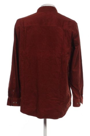 Ανδρικό πουκάμισο Occasion, Μέγεθος L, Χρώμα Καφέ, Τιμή 6,03 €