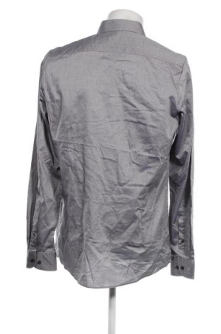 Ανδρικό πουκάμισο Olymp, Μέγεθος L, Χρώμα Γκρί, Τιμή 16,67 €