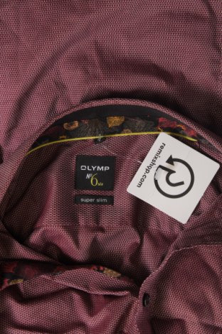 Мъжка риза Olymp, Размер XS, Цвят Червен, Цена 29,70 лв.