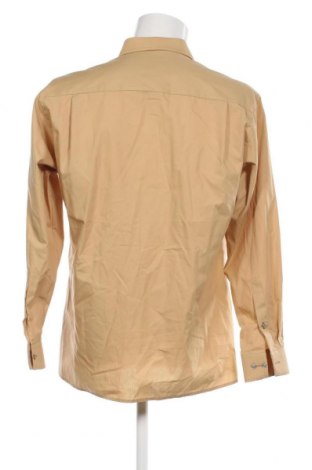 Herrenhemd Olymp, Größe M, Farbe Beige, Preis 5,74 €