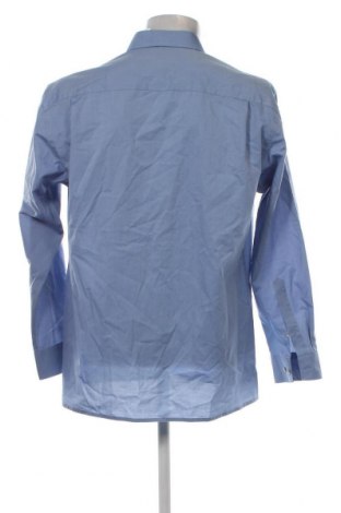 Ανδρικό πουκάμισο Olymp, Μέγεθος L, Χρώμα Μπλέ, Τιμή 31,98 €