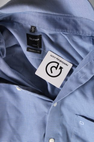 Мъжка риза Olymp, Размер L, Цвят Син, Цена 18,15 лв.